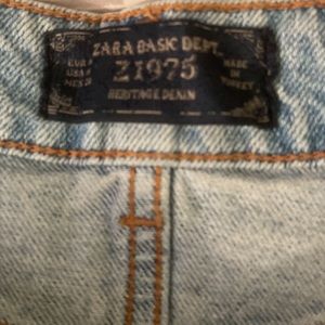 Zara Basics denim skirt A line cut, medium size worn once.